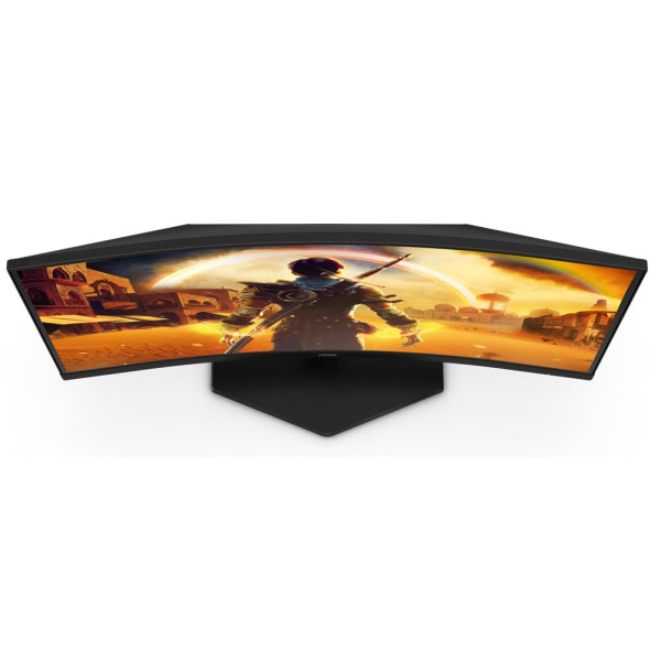 Фото - Монітор ігровий AOC C24G42E Black/Red