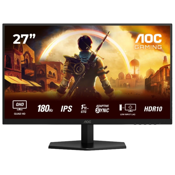 Фото - Монитор игровой AOC Q27G42XE Black/Red