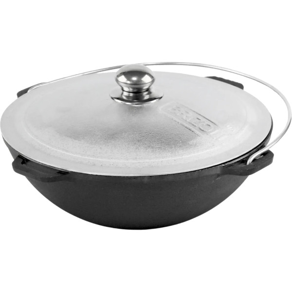 Фото - Казан Brizoll KA06-4 Азiя 6 л, азiатський з алюмінієвою кришкою Фото - Казан Brizoll KA06-4 Азiя 6 л, азiатський з алюмінієвою кришкою