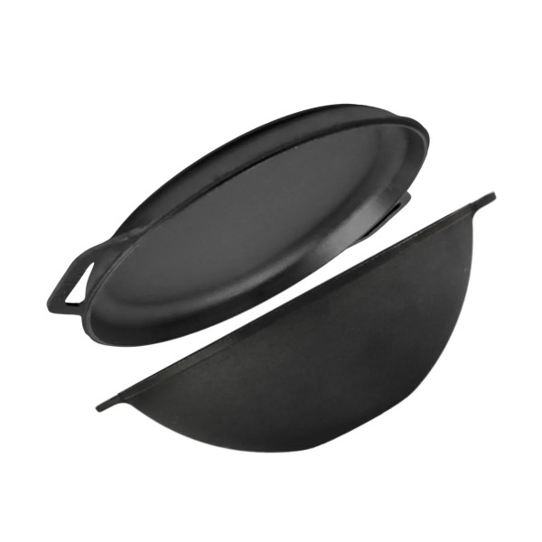 Фото - Казан Brizoll W36-2 WOK 8 л, з кришкою-сковородою