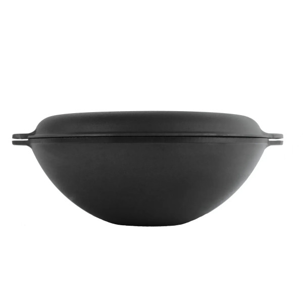 Фото - Казан Brizoll W36-3 WOK 8 л, з кришкою-сковородою гриль