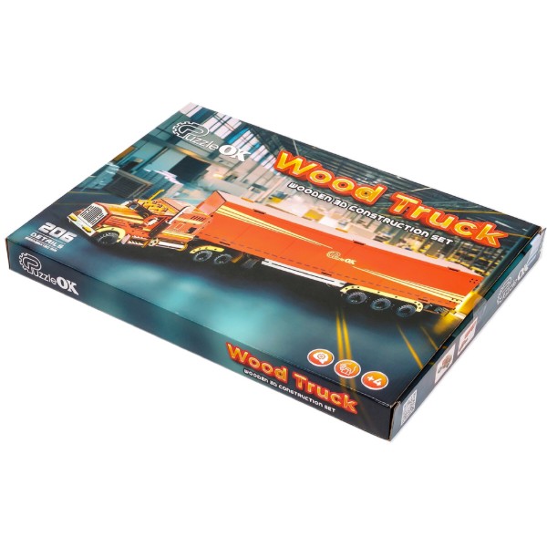 Фото - 3D пазли PuzzleOk "Wood  Truck" (Puz-00952)