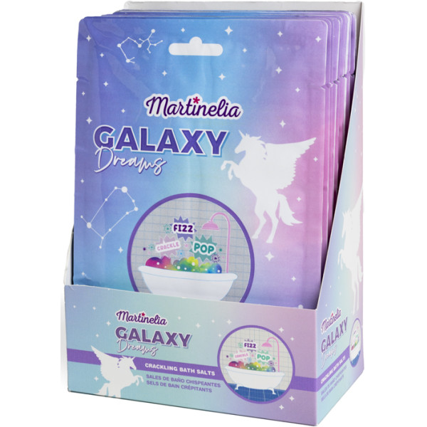 Фото - Сіль для ванни дитяча Martinelia GALAXY DREAMS тріскотлива 30 гр (90041)