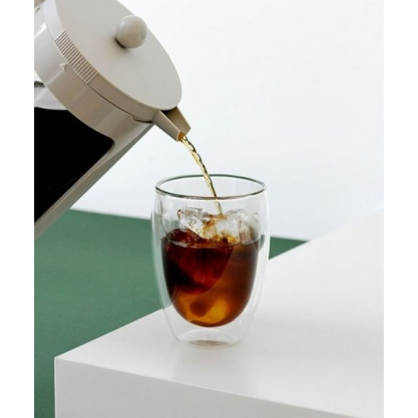 Фото - Набір склянок з подвійними стінками Bodum Pavina 6 шт 350 мл 4559-10-12