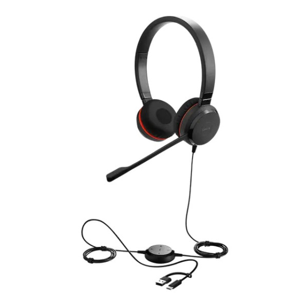 Фото - Гарнітура дротова Jabra Evolve 30 II MS USB C/A Stereo MS (5399-823-369)