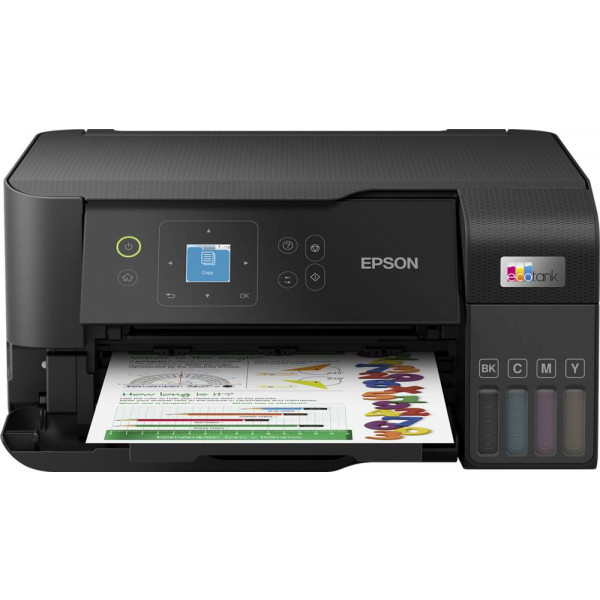 Фото - МФУ цветной печати Epson EcoTank L3560 Wi-Fi (C11CK58404)