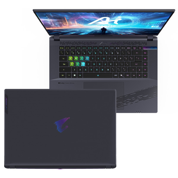 Фото - Ноутбук игровой Gigabyte Aorus 16X 9SG 2024 (AORUS 16X 9SG-43UAC64SD) Midnight Gray