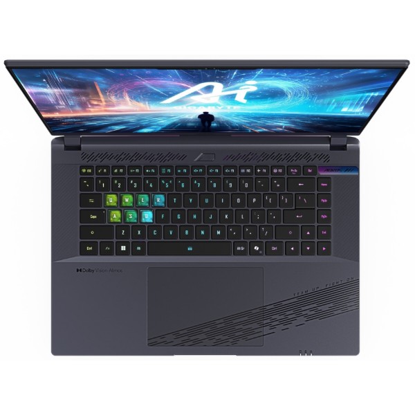 Фото - Ноутбук игровой Gigabyte Aorus 16X ASG 2024 (AORUS 16X ASG-63UAC64SD) Midnight Gray