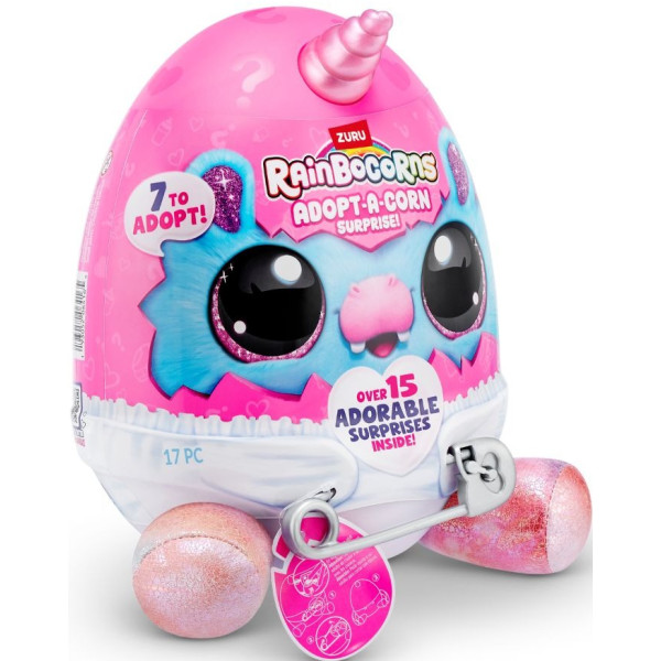 Фото - М'яка іграшка-сюрприз Rainbocorns E серія ADOPT-A-CORNSURPRISE (92105E)
