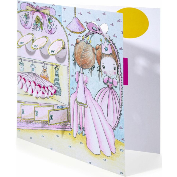 Фото - Набір для малювання Djeco Маленькі віконця Пупі (DJ09699)