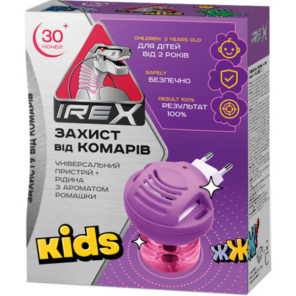 Фото - Фумігатор IREX Kids  та рідина 30 ночей, 95г