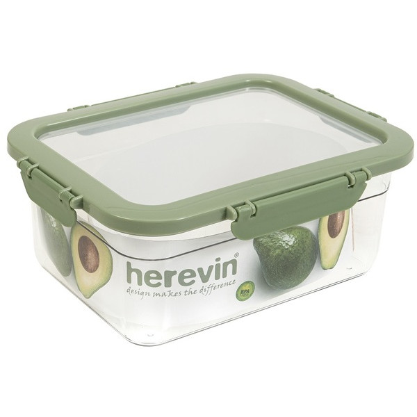 Фото - Емкость для хранения Herevin Container-Green-Peach 2.2 л (161420-100)