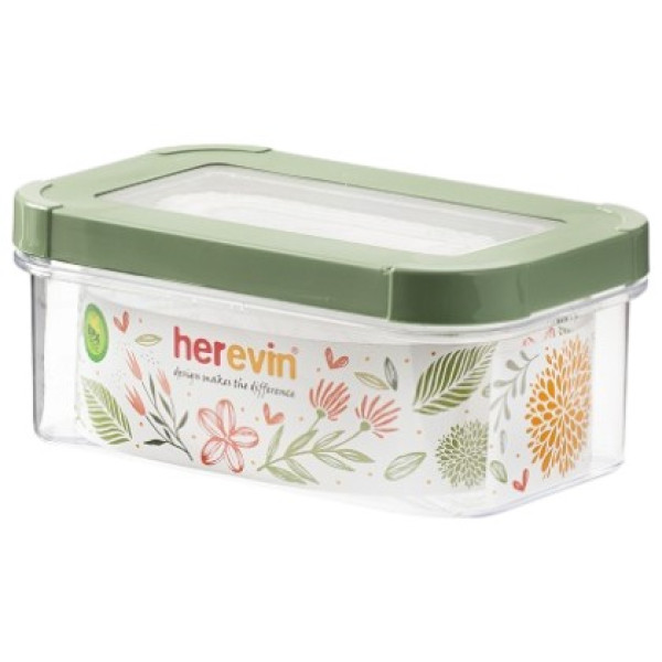 Фото - Ємність для зберігання Herevin Storage Canister-Green-Peach 0.6 л (161211-100)