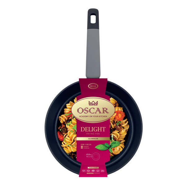 Фото - Сковорода універсальна OSCAR Delight 20 см б/кришки (OSR-1105-20)