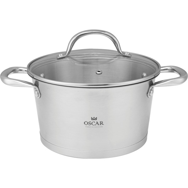 Фото - Каструля OSCAR Delight 18 см (2.2 л) з кришкою (OSR-2005-18)