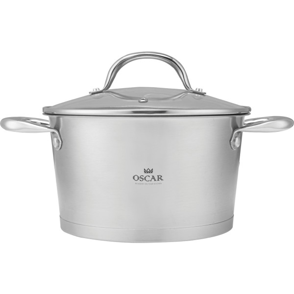 Фото - Каструля OSCAR Delight 18 см (2.2 л) з кришкою (OSR-2005-18)