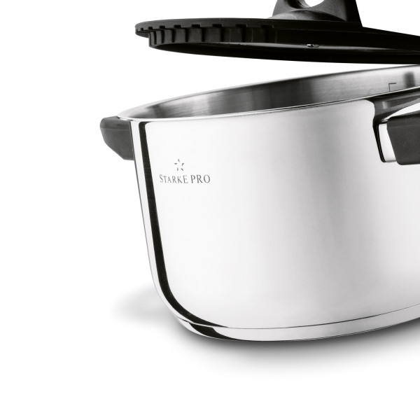 Фото - Набір посуду Starke Pro 8 пр. SANTE (LK240506/LKA194HMYIO-8PCSBLACK)