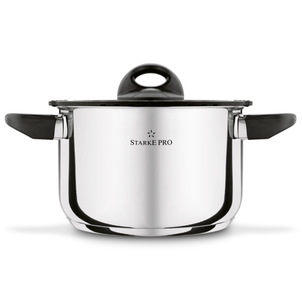 Фото - Набір посуду Starke Pro 8 пр. SANTE (LK240506/LKA194HMYIO-8PCSBLACK)