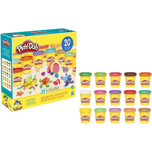 Фото - Матеріали Hasbro Play-doh, 20 баночок, F2829