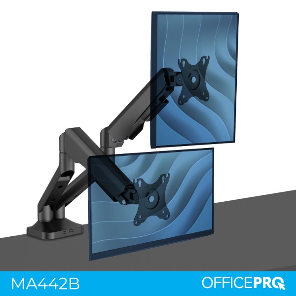 Фото - Крепление настольное OfficePro MA442B 17-35" 2-12 кг Black