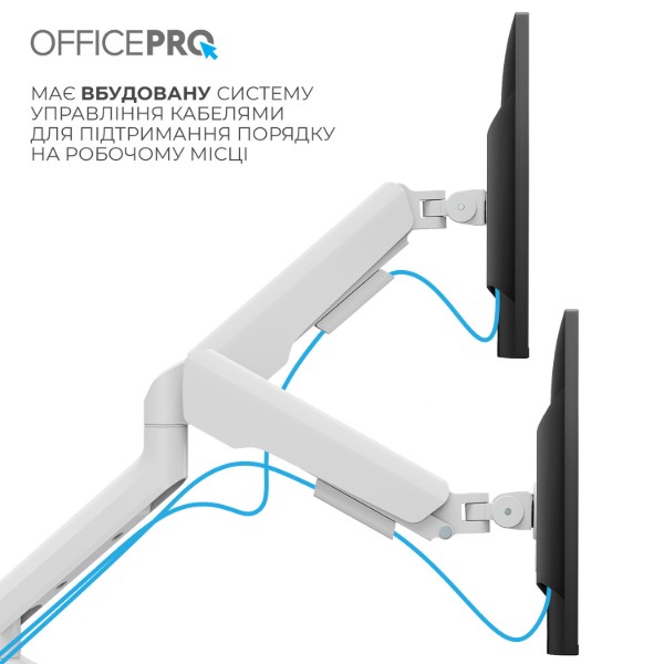 Фото - Крепление настольное OfficePro MA442W 17-35" 2-12 кг White
