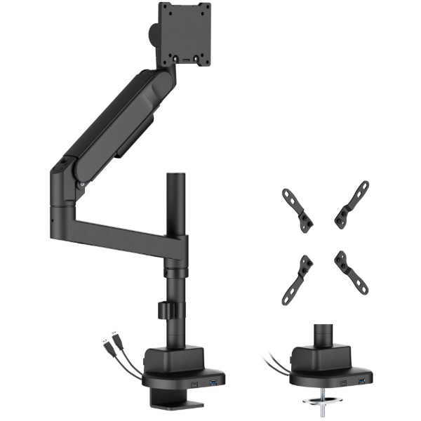 Фото - Кріплення настільне OfficePro MAH751B 24-57" 2-27 кг Black