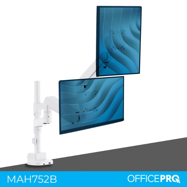 Фото - Крепление настольное OfficePro MAH752W 24-57" 2-27 кг White