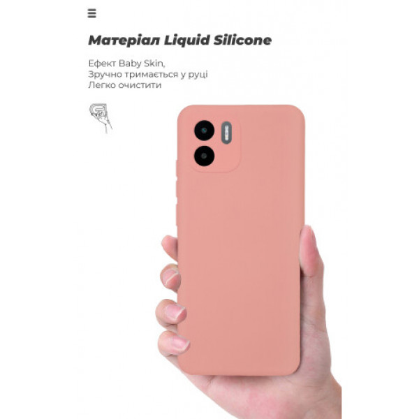 Фото - Чохол для смартфону Armorstandart ICON Case for Xiaomi Redmi A1 Camera cover Pink (ARM62837)