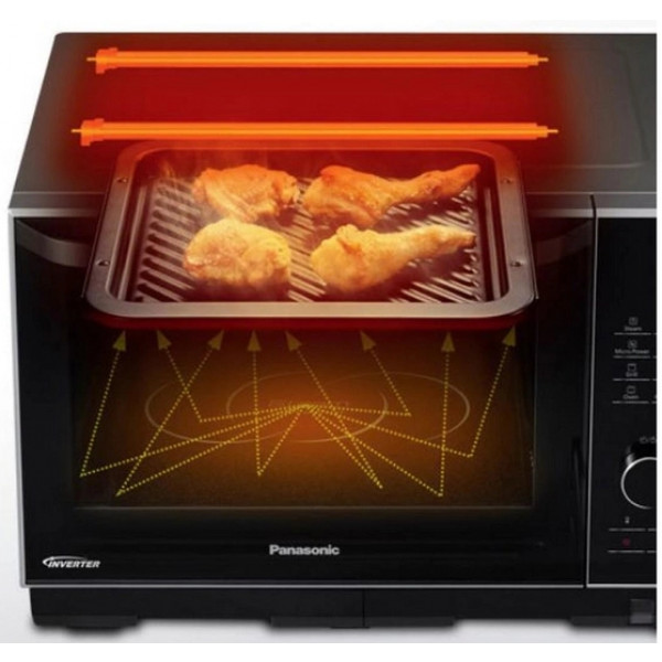 Фото - Микроволновая печь (СВЧ) Panasonic NN-DS596MZPE