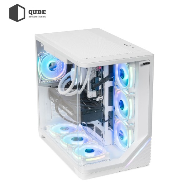 Фото - Системний блок QUBE QB Ryzen 7 9700X RTX 5070 Ti 16GB MRGw 641010 (Ryzen79700XRTX5070TI16GBMRGw641010)
