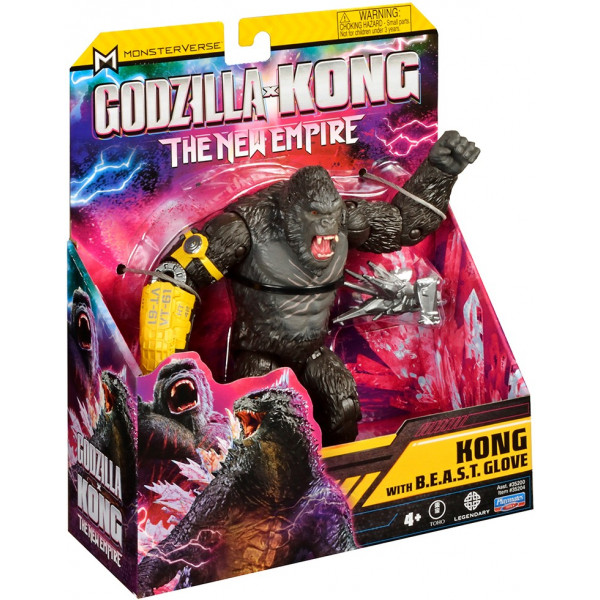 Фото - Фігурка міфічної істоти Godzilla vs. Kong Конг зі сталевою лапою (35204)