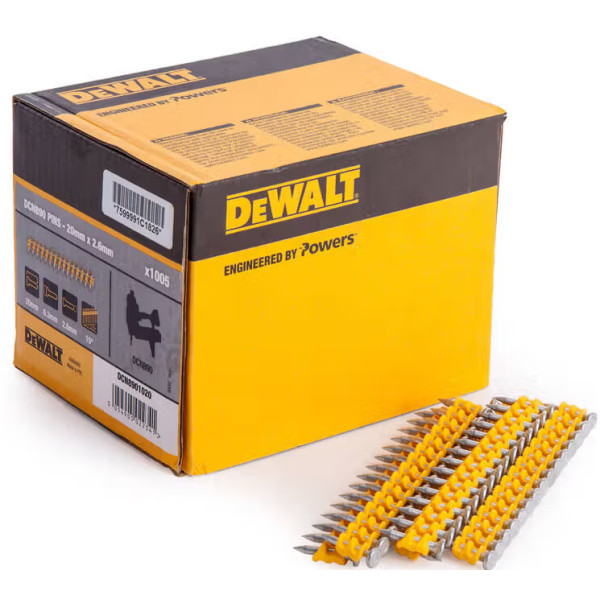 Фото - Цвяхи DeWALT 2,6 мм 1005 шт. (DCN8901015)