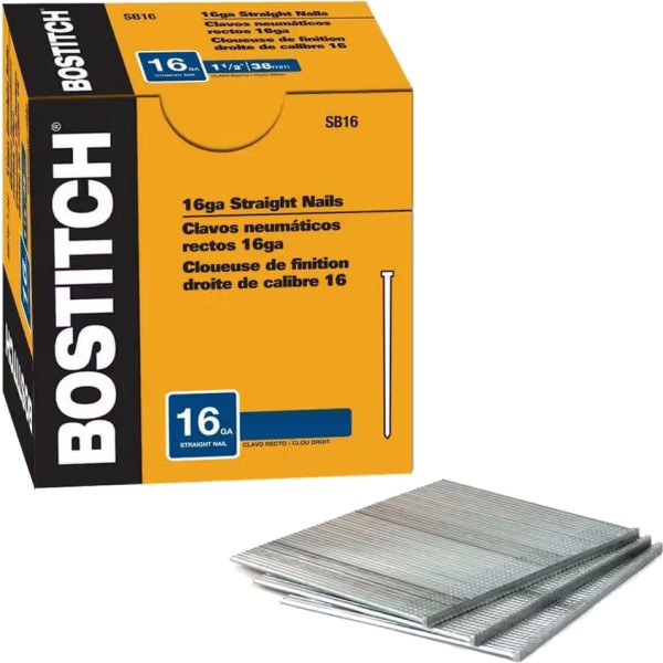 Фото - Цвяхи Bostitch тип SB16 2500 шт. (SB16-1.25)