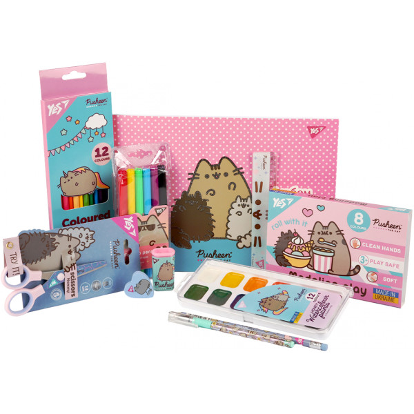 Фото - Набор для рисования YES Pusheen 11 пр. (450216)