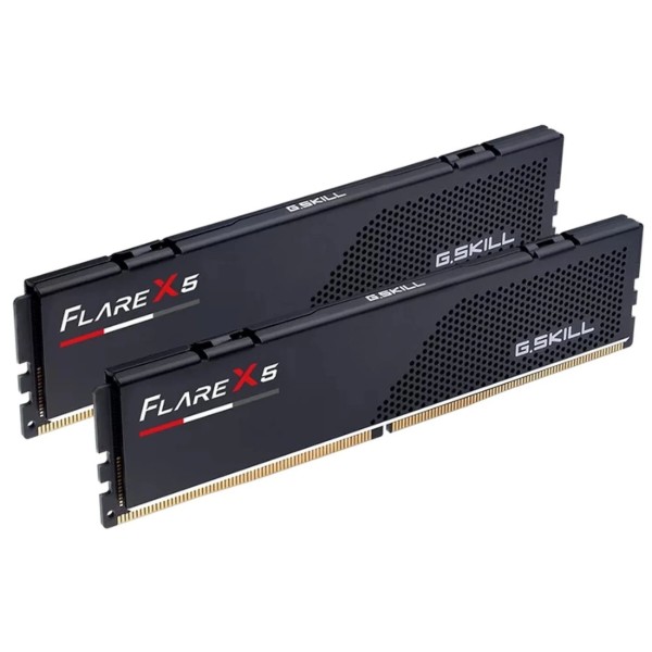 Фото - Пам'ять DDR G.Skill Flare X5 Black DDR5-5200 32GB (2x16GB) AMD EXPO CL40-40-40-83 1.10V (F5-5200J4040A16GX2-FX5)