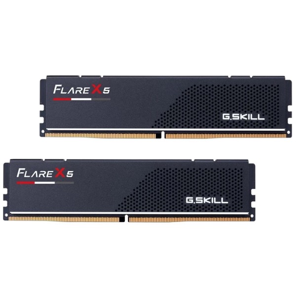 Фото - Пам'ять DDR G.Skill Flare X5 Black DDR5-5200 32GB (2x16GB) AMD EXPO CL40-40-40-83 1.10V (F5-5200J4040A16GX2-FX5)