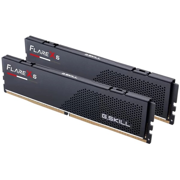 Фото - Пам'ять DDR G.Skill Flare X5 Black DDR5-5200 32GB (2x16GB) AMD EXPO CL40-40-40-83 1.10V (F5-5200J4040A16GX2-FX5)