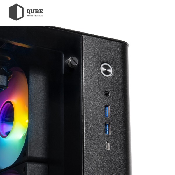 Фото - Системний блок QUBE QB Ryzen 7 9800X3D RTX 5090 32GB TK3B 9610 (Ryzen79800X3DRTX509032GBTK3B9610)