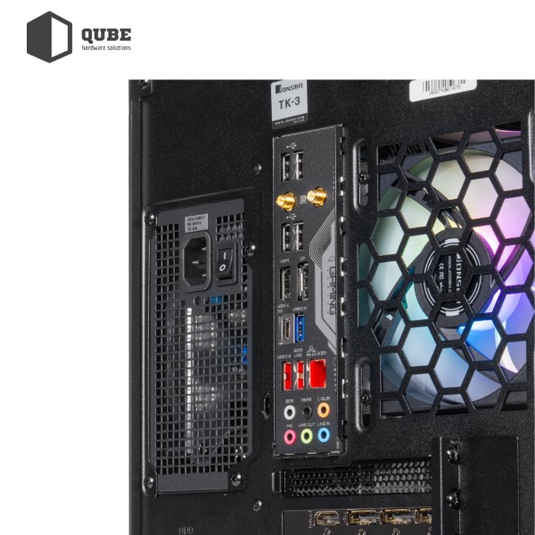 Фото - Системний блок QUBE QB Core Ultra 7 265KF RTX 5090 32GB TK3B 962020 (CoreUltra7265KFRTX509032GBTK3B962020)