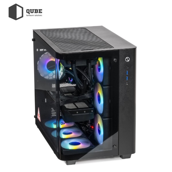 Фото - Системний блок QUBE QB Core Ultra 9 285KF RTX 5070 Ti 16GB TK3B 321010 (CoreUltra9285KFRTX5070TI16GBTK3B321010)
