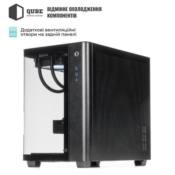 Фото - Системний блок QUBE QB Core Ultra 7 265KF RTX 5090 32GB TK3B 321010Win (CoreUltra7265KFRTX509032GBTK3B321010Win)