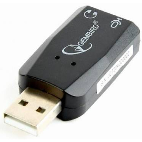 Фото - Звуковая карта Gembird SC-USB2.0-01 Black