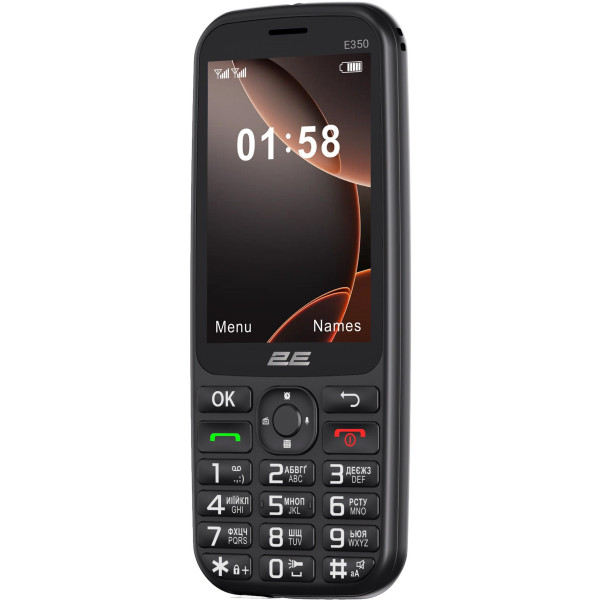 Фото - Мобильный телефон 2E E350 Dual Sim Black
