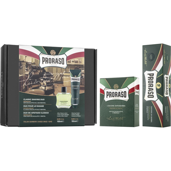 Фото - Подарочный набор для ухода за лицом Proraso Duo Pack Tube+Lotion Refreshing (8004395004751)