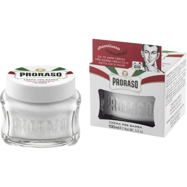 Фото - Крем для бритья Proraso Pre Shave Cream Sensitive Green Tea 100 мл (8004395000036)
