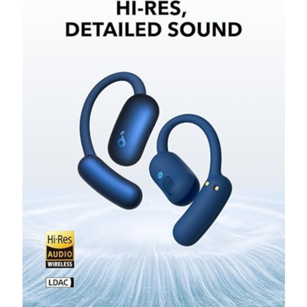 Фото - Навушники вкладиші бездротові TWS Anker SoundСore AeroFit 2 Blue (A3874G31)