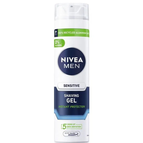 Фото - Гель для гоління NIVEA Миттєвий захист 200 мл
