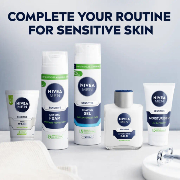 Фото - Гель для гоління NIVEA Миттєвий захист 200 мл