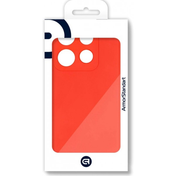 Фото - Чохол для смартфону Armorstandart Matte Slim Fit for Infinix Smart 7 Camera cover Red (ARM69078)