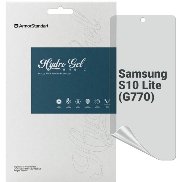 Фото - Защитная пленка для смартфона Armorstandart Matte for Samsung S10 Lite (G770) (ARM69765)